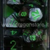 Set Dadi Gemini 5 - Nero-Grigio/Verde