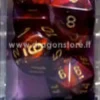 Set Dadi Gemini - Viola-Rosso/Oro