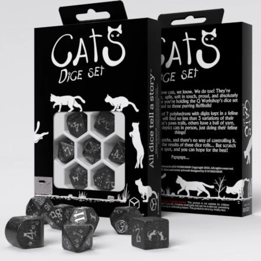 Set Dadi Modern Gatto - Waffle