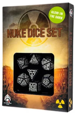 Set Dadi Nucleari - Nero, Fluorescente