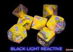 Set Dadi Poliedrici: Festive - Symphony/Bianco