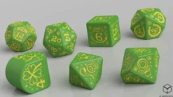 Set Dadi San Patrizio - Simboli della fortuna: Verde, Giallo