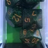Set Dadi Speckled - Golden Recon