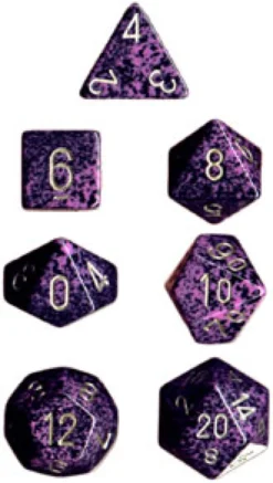 Set Dadi Speckled - Uragano