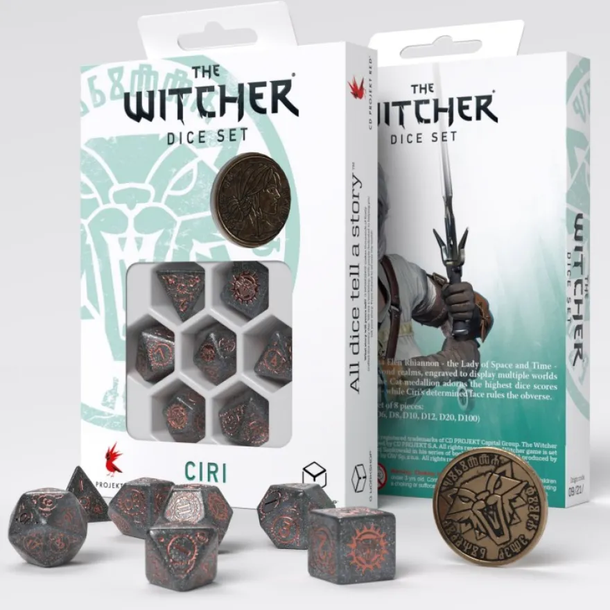 Set Dadi The Witcher - Ciri: Elder Blood