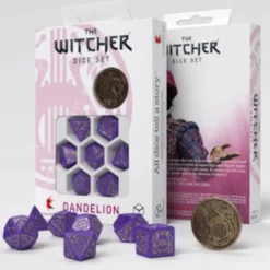 Set Dadi The Witcher - Dandelion: Viscount de Lettenhove