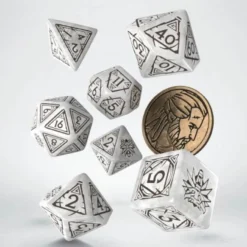 Set Dadi The Witcher - Geralt: The White Wolf