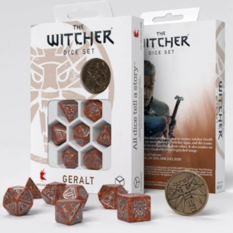 Set Dadi The Witcher - Geralt: The Monster Slayer