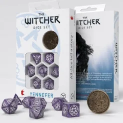 Set Dadi The Witcher - Yennefer: Lilac and Gooseberries