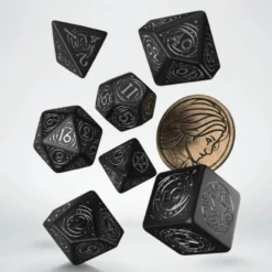 Set Dadi The Witcher - Yennefer: The Obsidian Star