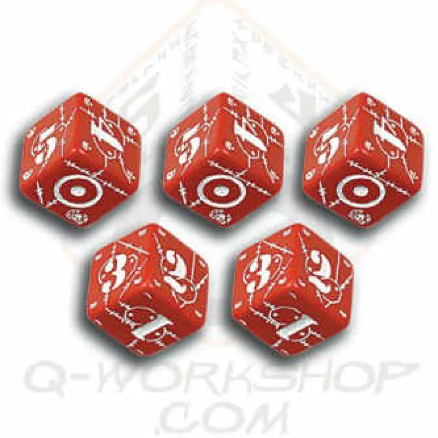 Set 10D6 Battle - British Rosso, Bianco