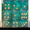 Set 36D6 Borealis - Ciano/Oro