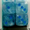 Set 12D6 Borealis - Ghiaccio/Blu Chiaro