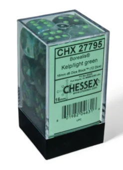 Set 12D6 Borealis Luminescente - Alga Marina/Verde Chiaro