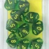 Set 10D10 Borealis - Verde Acero/Giallo