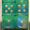 Set 12D6 Borealis - Verde Chiaro Acero/Oro