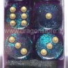 Set 12D6 Borealis - Viola Reale/Oro
