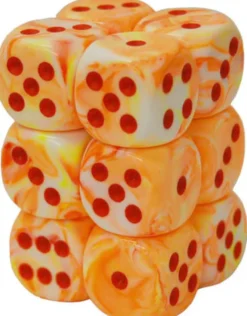 Set 12D6 Festive - Sunburst/Rosso