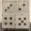 Set 12D6 Frosted - Trasparente/Nero
