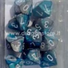Set 10D10 Gemini 6 - Acciaio-Ciano/Bianco
