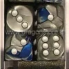 Set 12D6 Gemini - Blu-Acciaio/Bianco