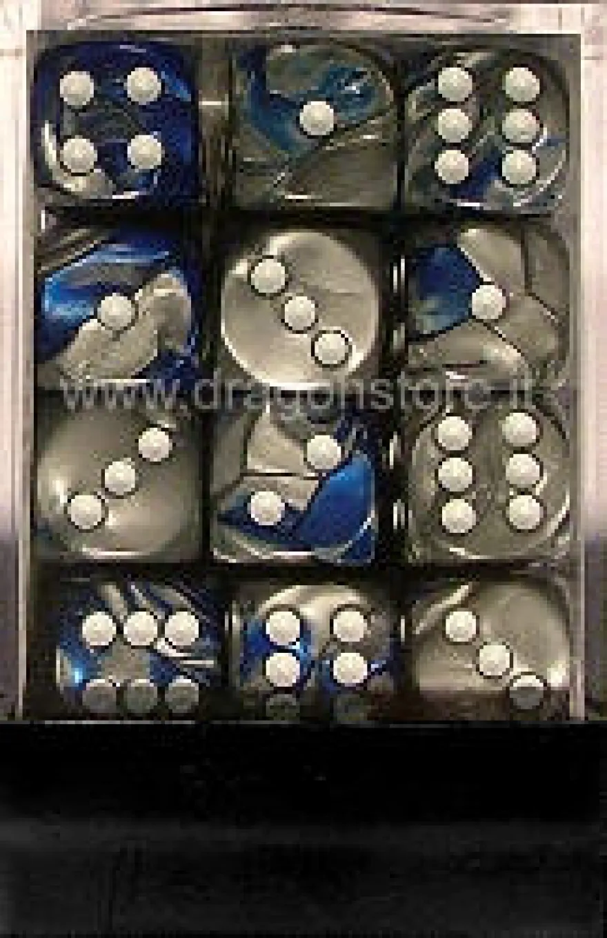 Set 36D6 Gemini - Blu-Acciaio/Bianco