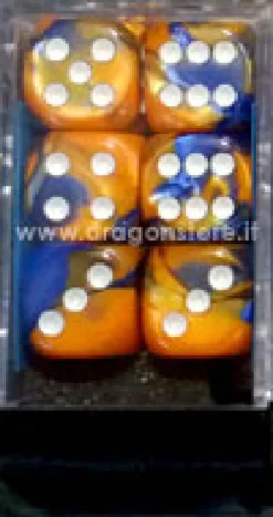 Set 12D6 Gemini 6 - Blu-Arancione/Bianco