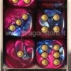 Set 12D6 Gemini 2 - Blu-Viola/Oro