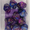 Set 10D10 Gemini 2 - Blu-Viola/Oro
