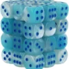 Set 36D6 Gemini Luminescente - Turchese Perlato-Bianco/Blu