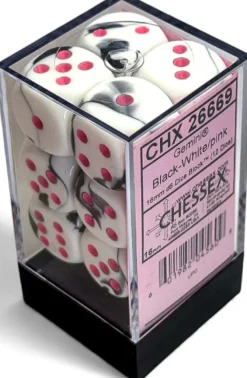 Set 12D6 Gemini 7 - Nero-Bianco/Rosa