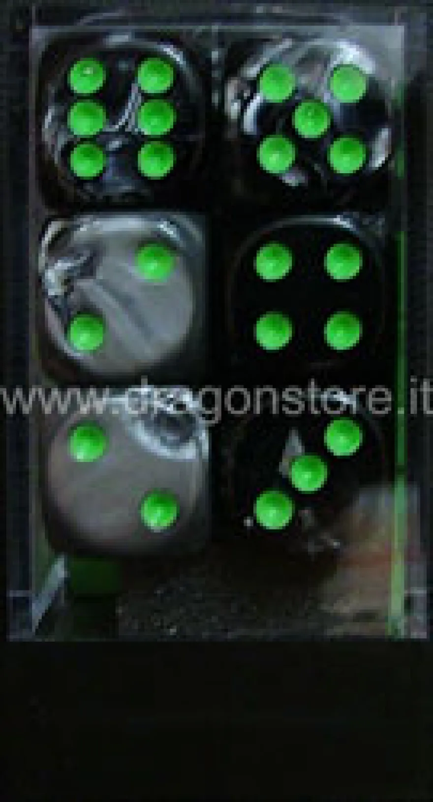 Set 12D6 Gemini 5 - Nero-Grigio/Verde
