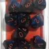 Set 10D10 Gemini 7 - Nero-Notte Stellata/Rosso