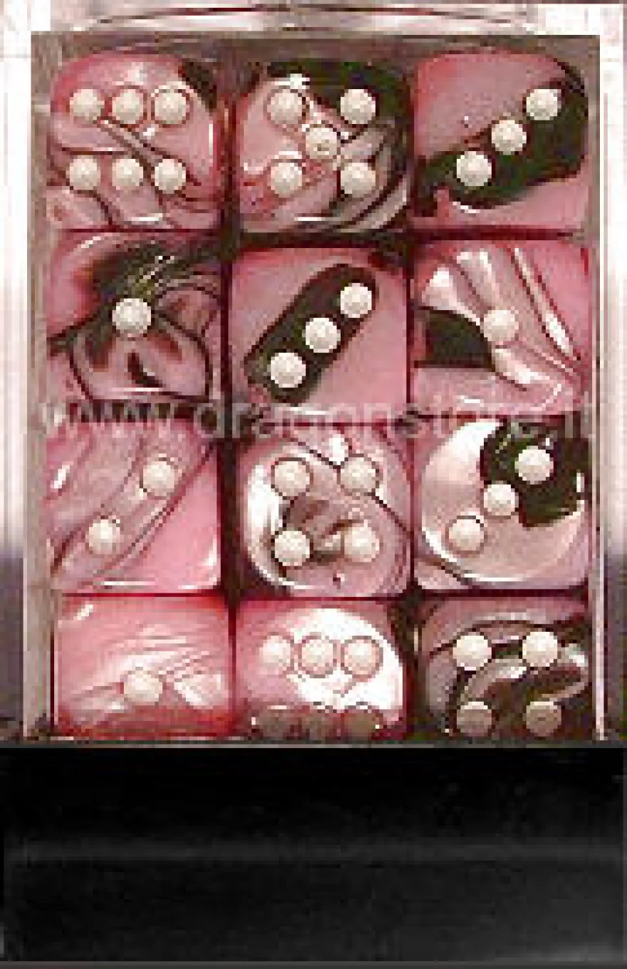 Set 36D6 Gemini 2 - Nero-Rosa/Bianco