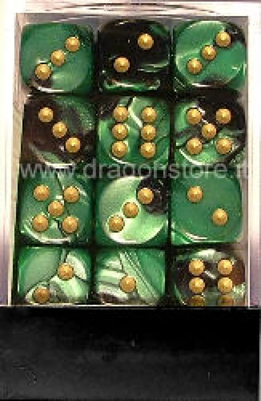 Set 36D6 Gemini 4 - Nero-Verde/Oro