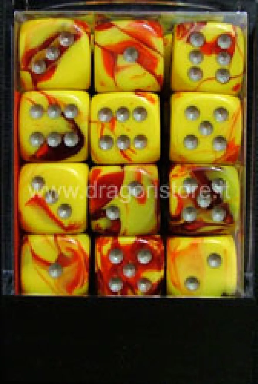 Set 36D6 Gemini 5 - Rosso-Giallo/Argento