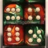 Set 12D6 Gemini 2 - Verde-Rosso/Bianco