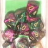 Set 10D10 Gemini 3 - Verde-Viola/Oro