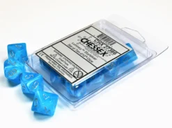 Set 10D10 Luminescente: Blu Cielo/Argento