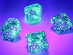 Set 10D10 Luminescente: Borealis - Viola/Oro