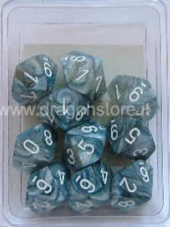 Set 10D10 Lustrous - Ardesia/Bianco