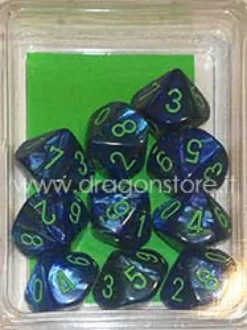 Set 10D10 Lustrous - Blu Scuro/Verde