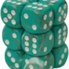 Set 12D6 Marble - Verde Rame/Bianco
