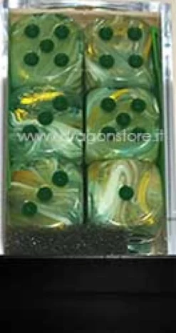 Set 12D6 Marble - Verde/Verde Scuro