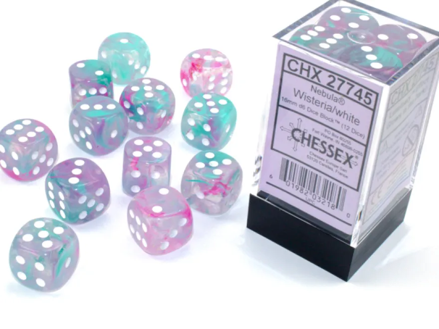 Set 12D6 Nebula Luminescente - Glicine/Bianco