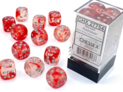 Set 12D6 Nebula Luminescente - Rosso/Argento