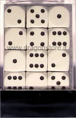 Set 36D6 Opachi - Bianco/Nero