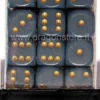 Set 36D6 Opachi - Blu Sporco/Oro