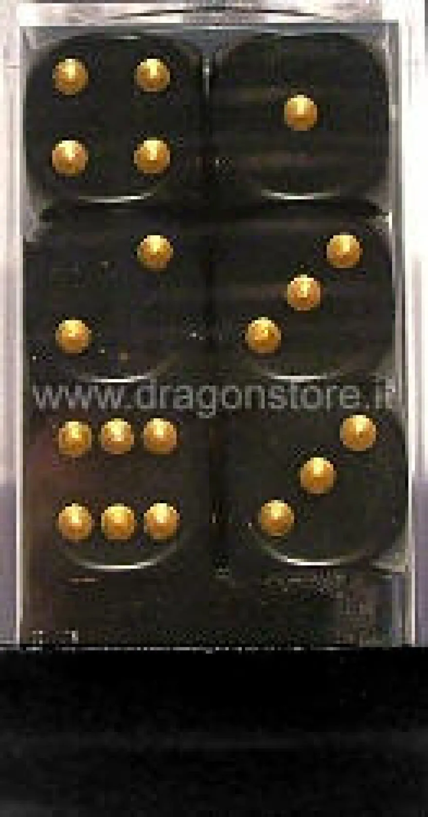 Set 12D6 Opachi - Nero/Oro