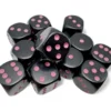Set 12D6 Opachi - Nero/Rosa